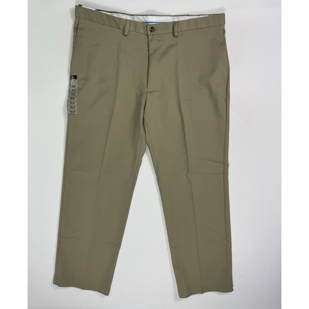 Haggar Men’s 40x30 (40x29) Cool 18 Dress Pants NWT Modern Office Work Comfort
